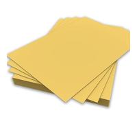 A5 Bright Yellow Colour Card 160gsm Sheets Double Sided Craft Printer Copier Art Crafts School Office Card Making Printing 148mm x 210mm (A5 Bright Yellow Card - 160gsm - 1000 Sheets)