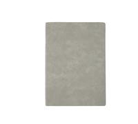 A5- Business Matte Soft Leather Notebook Student Handbook Diary -A5 Gray