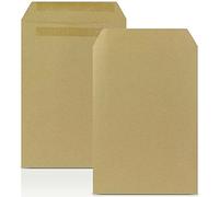 A5/C5 Brown Manilla Plain Self Seal Envelopes Postage Postal Mailing (No Window) - (500 Envelopes)