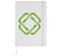 A5 'Celtic Knot' White Hardcover Ruled Notebook (NB00080846)