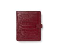 A5 Classic Croc Cherry Organiser