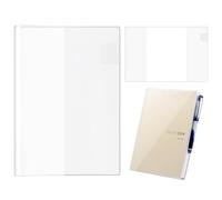A5 Clear Planner Cover, Fits Hobonichi Techo Cousin 2026 A5, Compatible with Midori A5, Protector for Stalogy Notebooks (1-Pack)