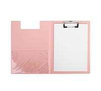 A5 Clipboard Folder Conference Pad Loose Leaf Folder Candy Color PU Leather File Holder Document Folder Binder Paperwork Organiser Portable Portfolio Presentation Book Writing Pad with Bills Pocket