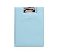 A5 Clipboard Leather Flip Folder File Folder Organizer with Transparent Pocket Refillable Mental Binder Document Holder Hard Cover Writing Pad Receipt Resume Folder Supplies for Office School Business