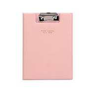 A5 Clipboard Leather Flip Folder File Folder Organizer with Transparent Pocket Refillable Mental Binder Document Holder Hard Cover Writing Pad Receipt Resume Folder Supplies for Office School Business