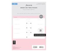 A5 Confetti week on two pages 2025