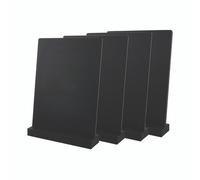 A5 Countertop Chalkboard BLK PK4