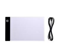 A5 Digital Drawing Tablet LED Light Box Graphic Tablets Pad Tracing Graphics Copy Board USB Painting Table Writing Pads (Color : Three-Level)