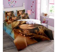 (A5, Double 200*200cm) Taylor Swift 3D printed quilt cover, fan gift bedding