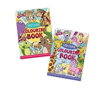 A5 Easy Colour Colouring Book for Kids - More Than 120 Cute Animals - 1 Book