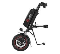 A5 Electric Handcycle Wheelchair Power Attachment 500W 8Ah Airline Approved