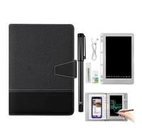 A5 erasable Paper Supplement+3 Spare Digital sketchbooks, Smart Writing Board kit, Compatible with Smart Pen notebooks for Digital Drawing and Note Taking(Gray Black B)