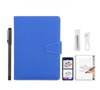 A5 erasable Paper Supplement+3 Spare Digital sketchbooks, Smart Writing Board kit, Compatible with Smart Pen notebooks for Digital Drawing and Note Taking(Blue)