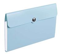 A5 Expanding File Folder with 8 Pockets, Multi-Function Binder Organizer for School Office, Portable Ticket Holder
