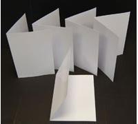 A5 Folding to A6 Photo Gloss Blank Greeting Cards for Inkjet Printers 240gsm 25 Cards