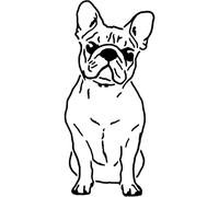 A5 'French Bulldog' Wall Stencil/Template (WS00046452)