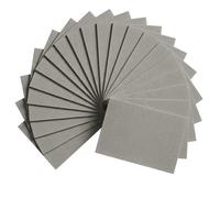 A5 Greyboard 50 Sheets 1000 Micron Thick Grey Board A5 Mount Backing Board Sturdy Cardboard Sheets for Crafts Projects Model Making