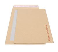 A5 Hard Back Envelopes | Please Do Not Bend | Peel & Seal | Manilla | Brown | Pack of 25