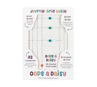 A5 Journal Grid Guide Stencil for Dotted Journaling/Bullet Planning - 5mm Dot Grid - Easy Template for Journal Spread Set-Up - by Oops a Daisy