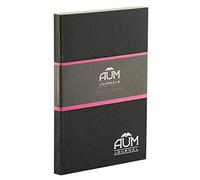 A5 Journal Refill - A5 Refillable Journal Notebook Refill - 208 Plain Pages, Eco Friendly, Ivory Tinted, Writing Grade Paper (Aum Journals - Plain Single)