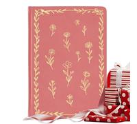 A5 Journaling Notebook, Writing Papers, 96 Page Dotted Organizer for Notes, Handy Lined Feature, Travel School College Accessory, Business Meeting Women Student Men Daily Support