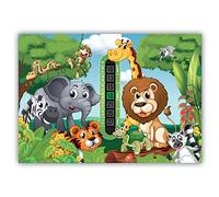 A5 Jungle Nursery and Baby Room Thermometer