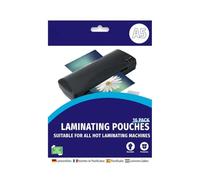 A5 Laminating Pouches (16 Pack) Clear and Durable Presentations Flexible Rigidity for Everyday Use -Suitable for All Hot Laminating Machines