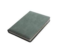 A5 Leather Journal - Thick Hardcover Notebook, 200 Page Leather Bound Diary, Pen Loop Writing Organizer, A5 Journal for Home School Classroom Travel Students Office Workers Teachers