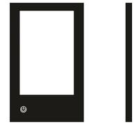 A5 LED illuminated Menu Covers,LED Backlit Light Single/Double Panel Menu Holder,Clear View Wine Menu Cover with Leather Protectors for Restaurants Bars Cafes Home school(Single Page)