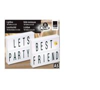 A5 Led Lightbox Letter Board With Letters Numbers And Symbols Light Up Message Sign For Home Party Events