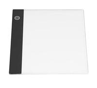 A5 LED Tracing Light Box for Diamond Painting, Sketching, Animation, High Brightness Stepless Dimming Ultra Thin LED Artcraft Tracing Light Board Pad with USB Power Supply