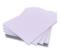 A5 Lilac Colour Card 160gsm Sheets Double Sided Craft Printer Copier Art Crafts School Office Card Making Printing 148mm x 210mm (A5 Lilac Card - 160gsm - 200 Sheets)