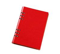 A5- Loose-Leaf Replacing Core Notebook Office Simple Minute Book-Big Red