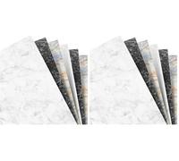 A5 Marble Plain Paper (Pack of 2)