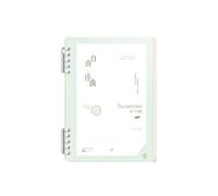 A5 Matte/Twill Detachable Loose-Leaf Notebook with Overture -A5/60 Sheets-Horizontal line -D (Matte)