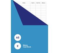 A5 Memo Cash Book: Simple Small Format Money Ledger