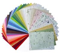 A5 Mixed Colors 50 Design 50 Sheets Natural Fiber Mulberry Tree, Mulberry paper Sheets Square Origami, Arts Folding Craft, Decoration, Paper for DIY Crafts. 8.3" x 5.8" (Mixed Colors Flowers etc., A5)