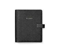 A5 Moonlight Black Organiser