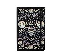 A5 notebook Bees Dotted Notebook A5 Pocket 5.1x8.2 Inches 160g Bamboo Paper(Color-4)