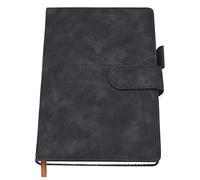 A5 Notebook Journal - Hardcover Executive Notebooks with Premium Thick Paper, College Lined Journal, 8.3"×5.8",360 Page, Perfect for Office Home School Business Writing & Note Taking (Black)