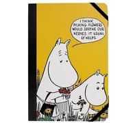 A5 Notebook (Softcover) - Moomin (Picking Flowers)