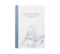 Half Moon Bay Magic In You Somewhere - Matilda - Blue/White 5.5 x 8.2 Inch FSC Paper A5 Softcover Composition Notebook [Unknown Binding]
