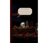 A5 Notebook: Wide Ruled Pages, Exercise Book, Gothic Memento Mori Painting - 5 x 8 inches (13.97 x 21.59 cm) - Academic Journal, Jotter, Diary, ... 17th century memento mori still life