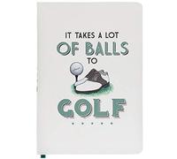 A5 Novelty Design Hardback Notebook - Golf - It Takes A Lot of Balls to Golf