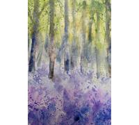 A5 Original watercolour Bluebell Notebook: Unleash Your Creativity with Stylish Design: Perfect for journaling, writing and note taking - a must have for every creative mind