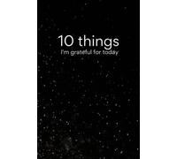 A5 Paperback Gratitude Journal |10 Things I'm Grateful For Today | 150 Pages | Feeling Ratings | WITH FEEL GOOD QUOTES