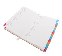 A5 Password Log Book with Alphabet Tabs for Home Office Use | PU and Paper Construction, Smooth Surface Finish, Portable Record Keeping for Website Logins and Emails