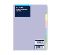 A5 Pastel 6 blank tabs index
