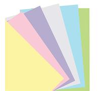 A5 Pastel Plain Paper