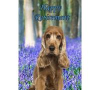 A5 Personalised Cocker Spaniel Happy Retirement Card refPIDCO1